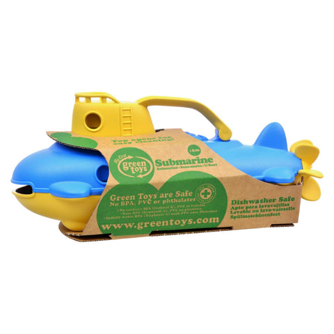 Green Toys Submarine - Yellow Cabin