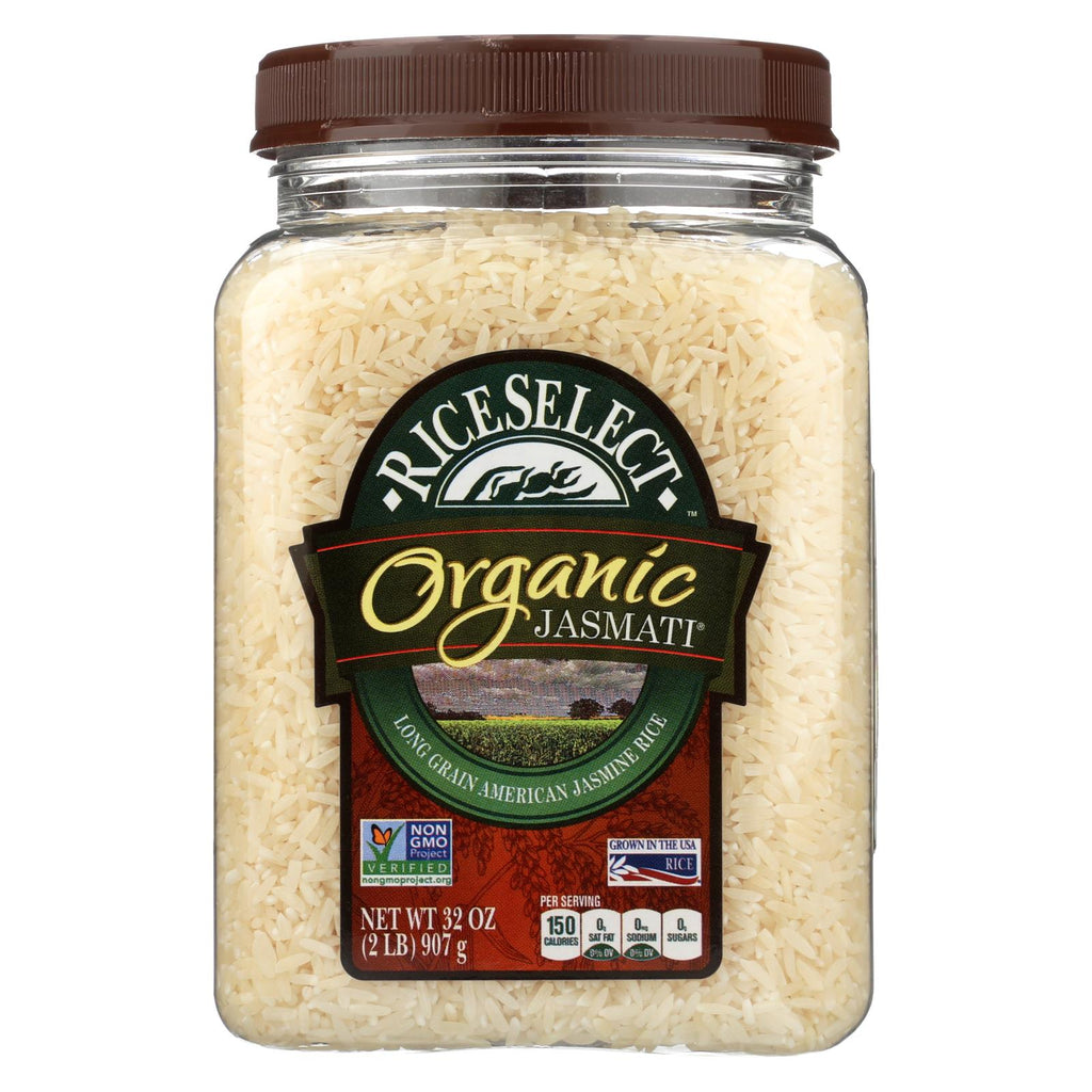 Rice Select Jasmati Rice - Organic - Case Of 4 - 32 Oz.