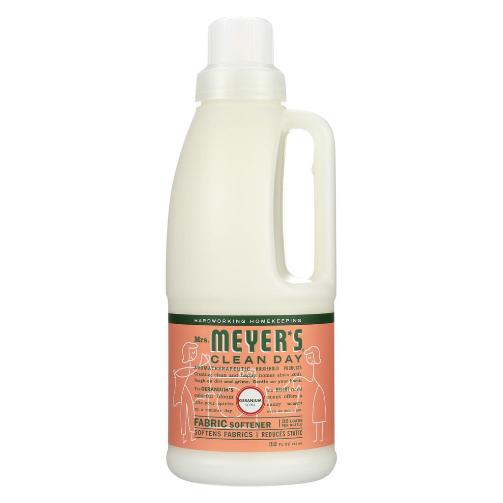 Mrs. Meyer's Clean Day - Fabric Softener - Geranium - 32 Oz