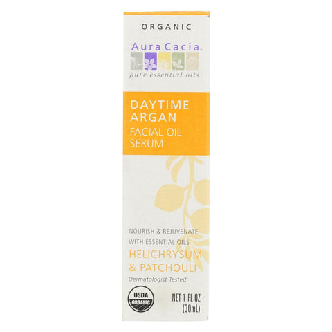 Aura Cacia - Organic Face Oil Serum - Argan - 1 Fl Oz