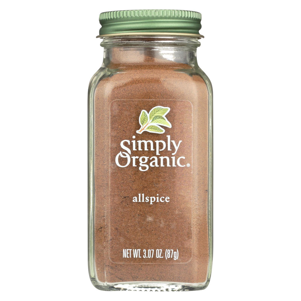 Simply Organic Allspice - Case Of 6 - 3.07 Oz.