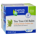 Earth's Care Tea Tree Oil Balm - 2.5 Oz