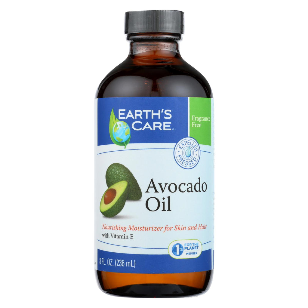 Earth's Care 100% Pure And Natural Avocado Oil - 8 Fl Oz