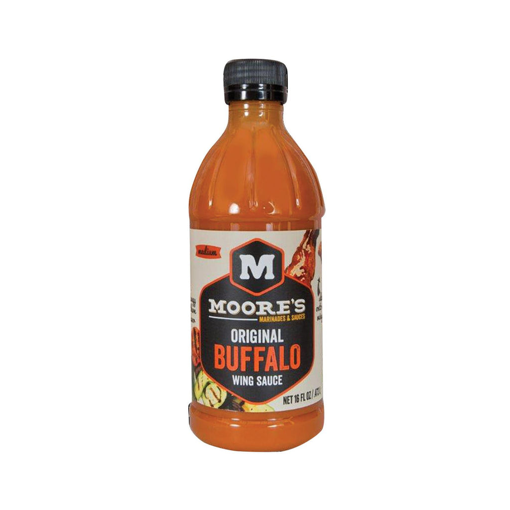 Moore's Buffalo Wing Sauce - Original - Case Of 6 - 16 Fl Oz.