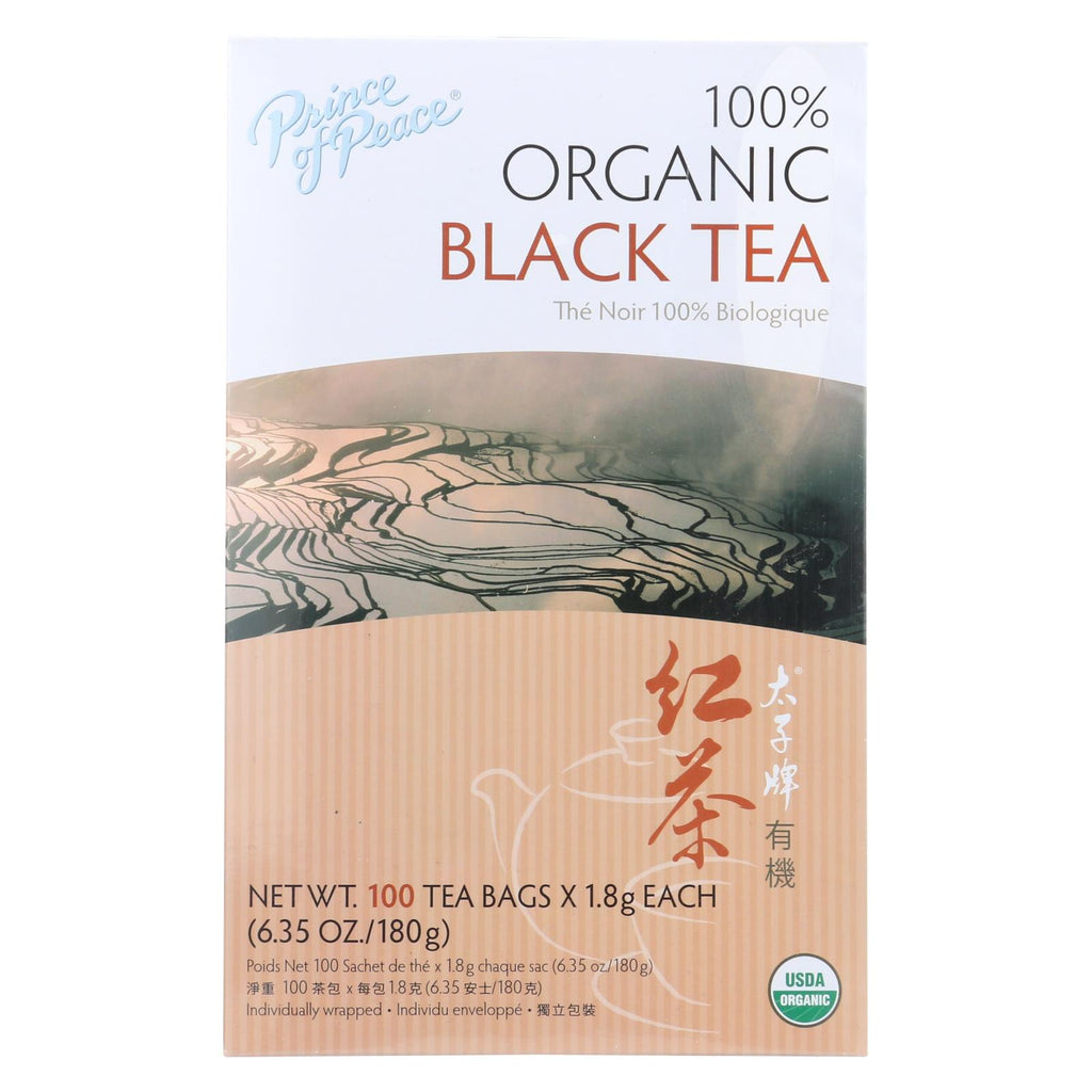 Prince Of Peace Organic Black Tea - 100 Bags