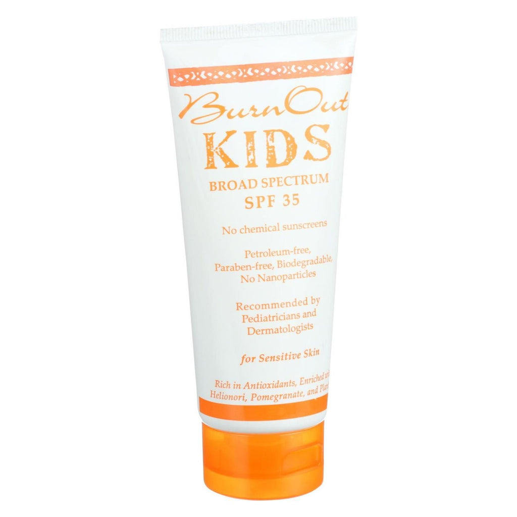 Burn Out - Physical Sunscreen - Kids - Spf 35 - 3.4 Oz