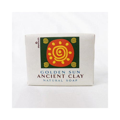 Zion Health Clay Bar Soap - Golden Sun - 10.5 Oz