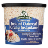 Gluten Freeda Instant Oatmeal Cup - Blueberry, Strawberries And Brown Sugar - Case Of 12 - 2.64 Oz.