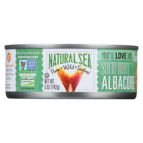 Natural Sea Wild Albacore Tuna - Unsalted - Case Of 12 - 5 Oz.