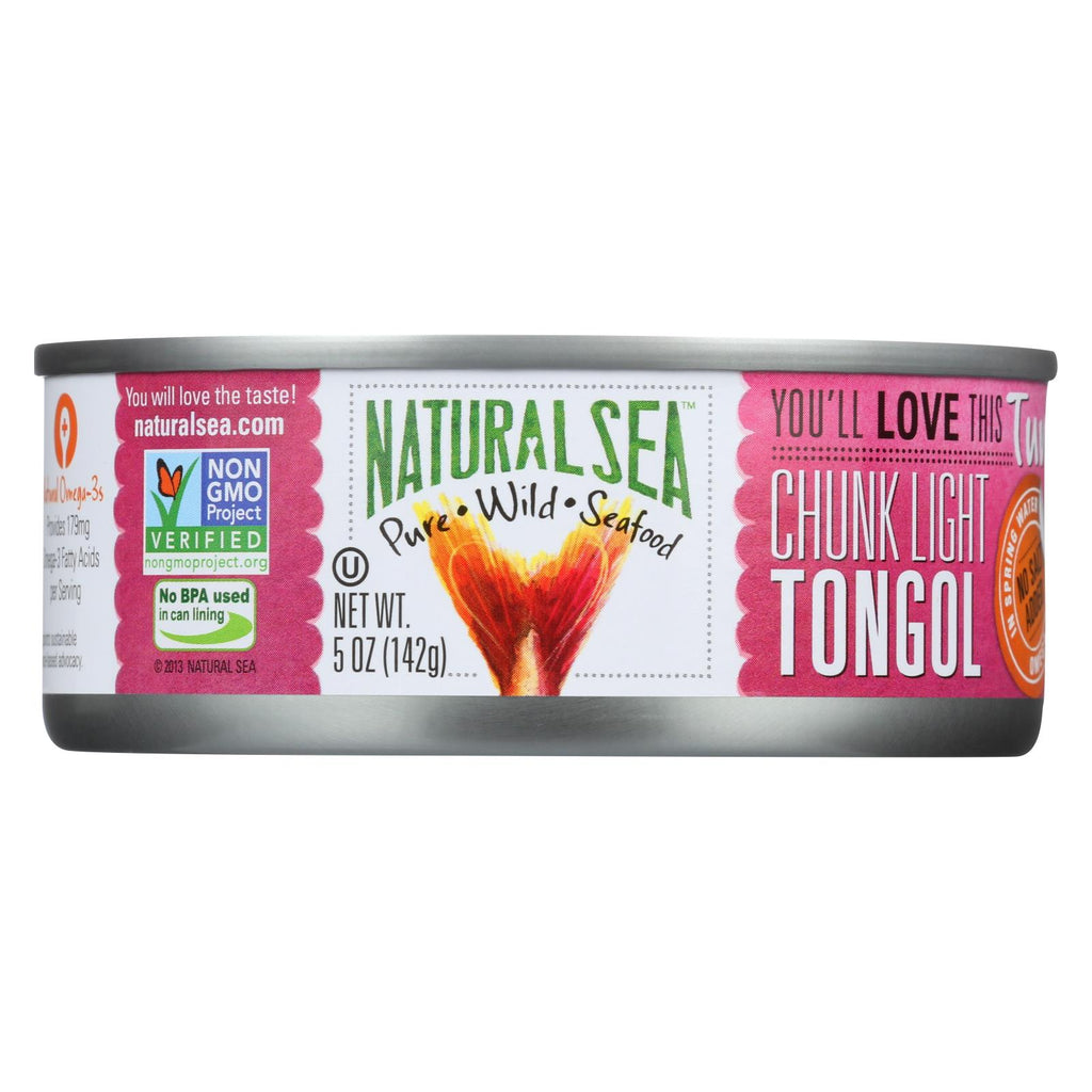 Natural Sea Wild Tongol Tuna - Unsalted - Case Of 12 - 5 Oz.