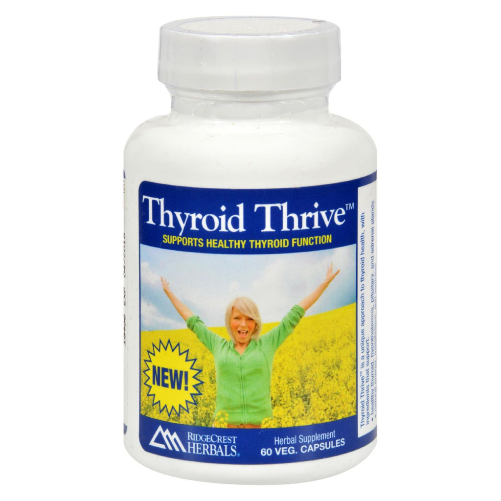 Ridgecrest Herbals Thyroid Thrive - Herbal - 60 Vcaps