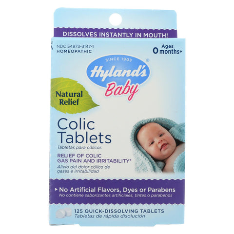 Hylands Homeopathic Baby Colic Tablets - 125 Tablets