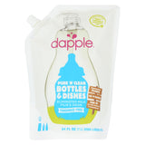 Dabble Baby Bottle And Dish Liquid - Refill Pack Fragrance Free - 34 Fl Oz