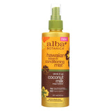 Alba Botanica - Leave In Conditioning Mist - Hawaiian - Drink It Up Coconut Milk - 8 Oz