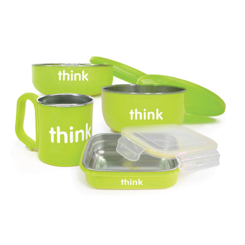 Thinkbaby  The Complete Bpa Free Feeding Set - Lt Green