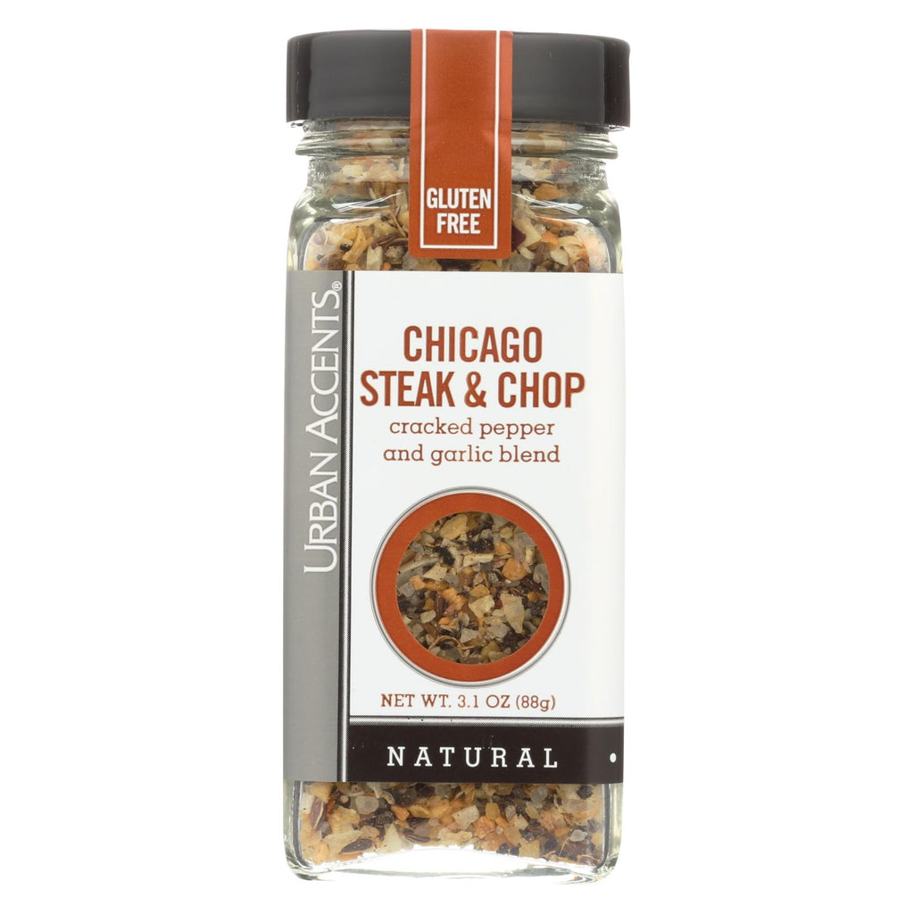 Urban Accents Spice - Chicago Steak And Chop - Case Of 4 - 3.1 Oz