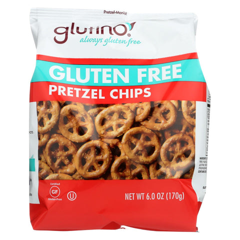 Glutino Pretzel Crisps - Gluten Free - Case Of 6 - 6 Oz.