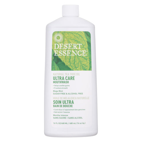 Desert Essence - Mouthwash - Tea Tree U-care Mint - 16 Fl Oz