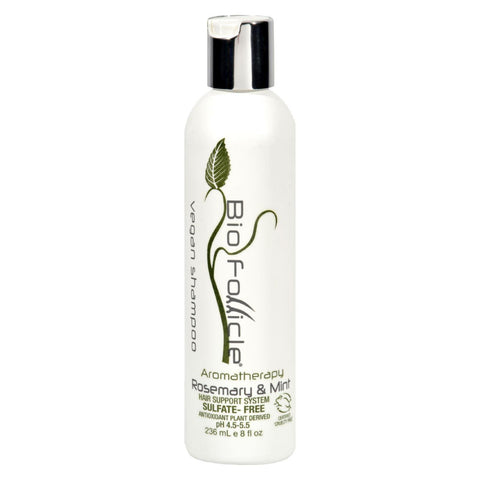 Bio Follicle Shampoo - Rosemary And Mint - 8 Fl Oz