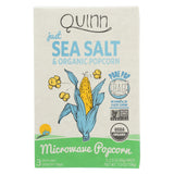 Quinn - Microwave Popcorn - Just Sea Salt - Case Of 6 - 7 Oz.