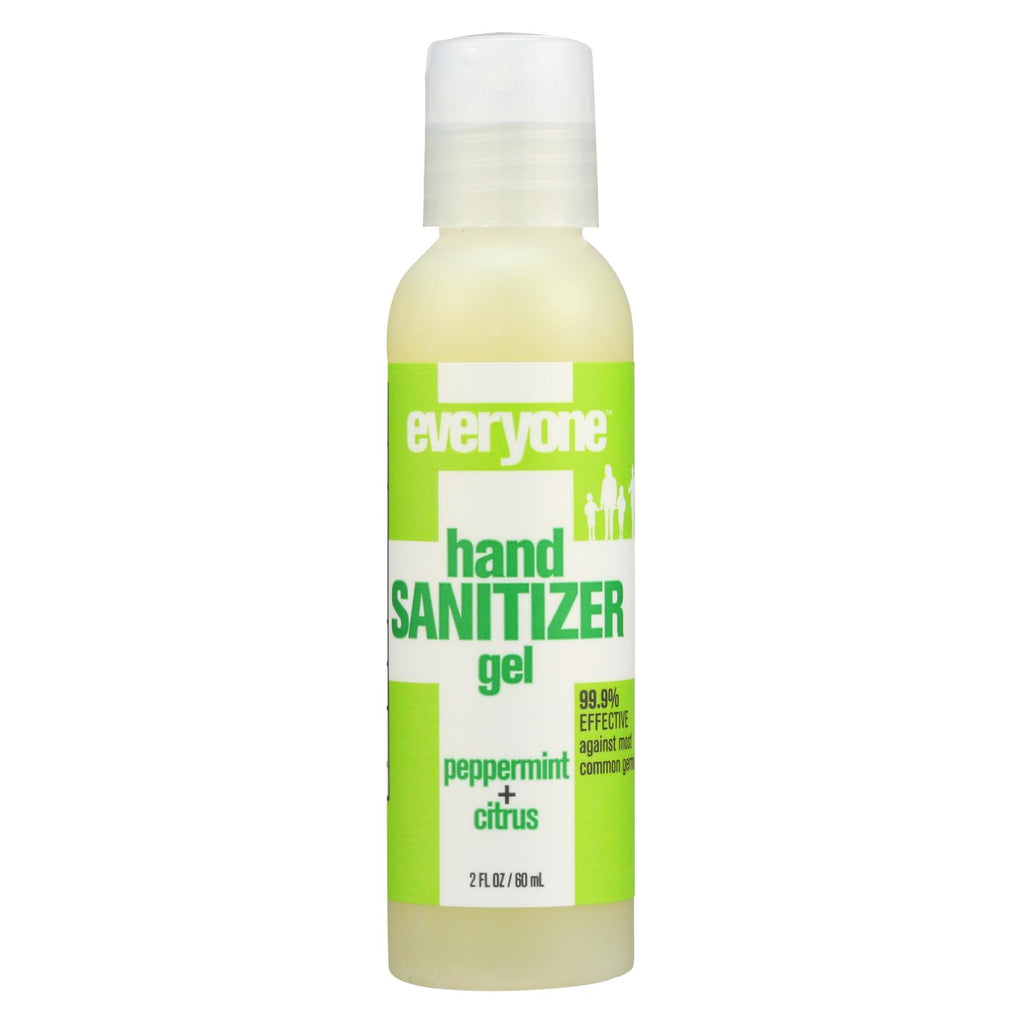 Eo Products - Hand Sanitizer Gel - Everyone - Peppermnt - Dsp - 2 Oz - 1 Case