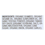 Gimme Organic Roasted Teriyaki - Case Of 12 - 0.17 Oz.