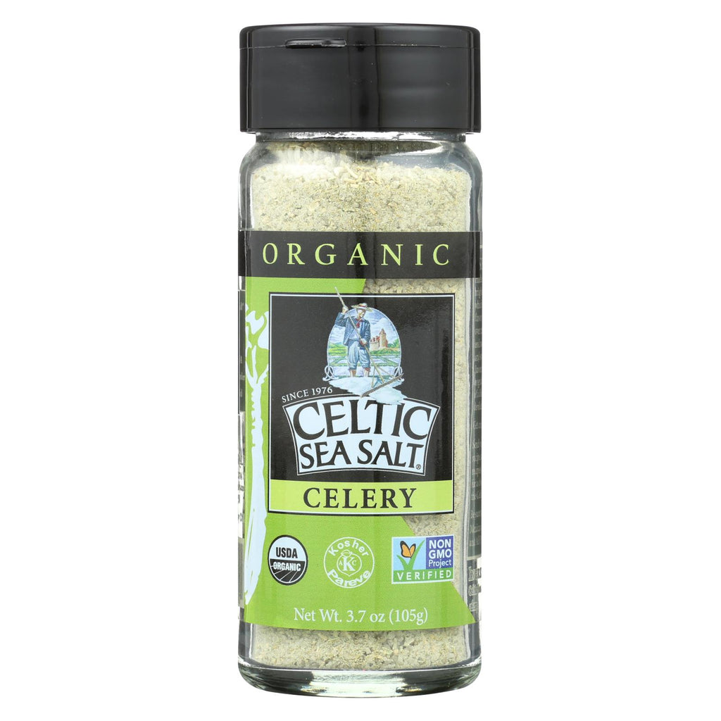 Celtic Sea Salt - Organic Sea Salt - Celery - Case Of 6 - 3.9 Oz.