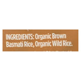 Lundberg Family Farms Brown Basmati And Wild Rice - Case Of 6 - 1 Lb.