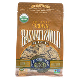 Lundberg Family Farms Brown Basmati And Wild Rice - Case Of 6 - 1 Lb.