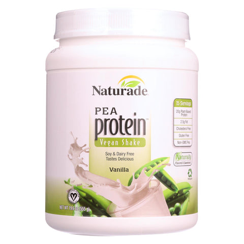 Naturade Pea Protein - Vanilla - Jug - 19.57 Oz