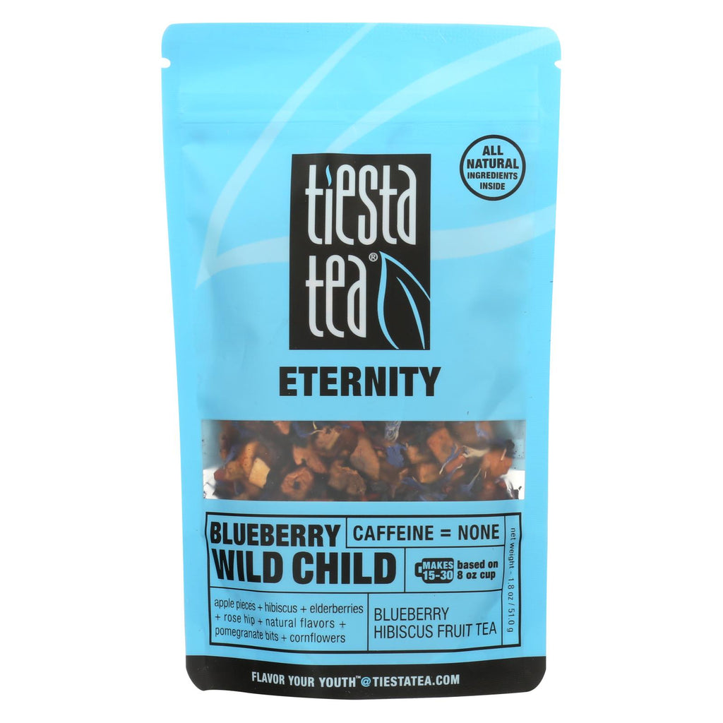 Tiesta Tea Eternity Herbal Tea - Blueberry Wild Child - Case Of 6 - 1.8 Oz.