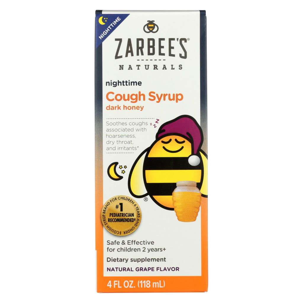 Zarbee's All Natural Children's Nightime Cough Syrup - Grape - 4 Oz