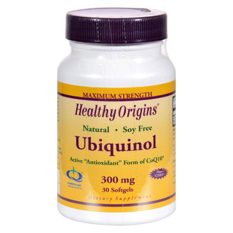 Healthy Origins Ubiquinol - 300 Mg - 30 Softgels