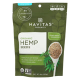 Navitas Naturals Hemp Seeds - Organic - Shelled - 8 Oz - Case Of 12