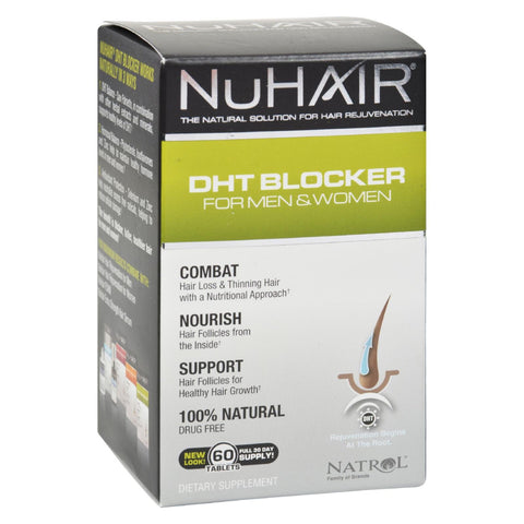 Nuhair Dht Blocker For Men And Women - 60 Tablets