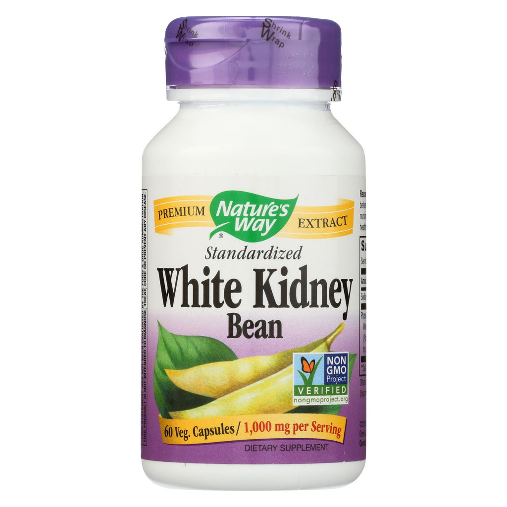 Nature's Way - White Kidney Bean - 60 Vegetarian Capsules