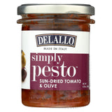 Delallo - Pasta Sauce - Sun-dried Tomato & Olive - Case Of 6 - 6.35 Oz.