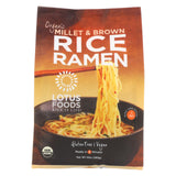 Lotus Foods Ramen - Organic - Millet And Brown Rice - 4 Ramen Cakes - 10 Oz - Case Of 6