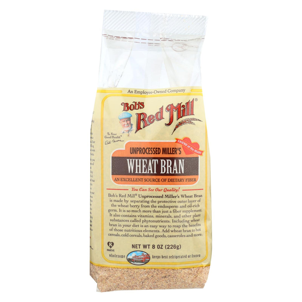 Bob's Red Mill - Wheat Bran - 8 Oz - Case Of 4