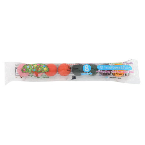 Tree Hugger Gumballs - Fantastic Fruit - 8 Count Tubes - 1.6 Oz - Case Of 12