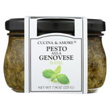 Cucina And Amore - Pesto - Alla Genovese Basil - Case Of 6 - 7.9 Fl Oz.