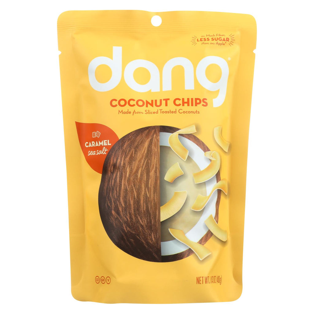 Dang - Toasted Coconut Chips - Caramel Sea Salt - Case Of 12 - 1.43oz.