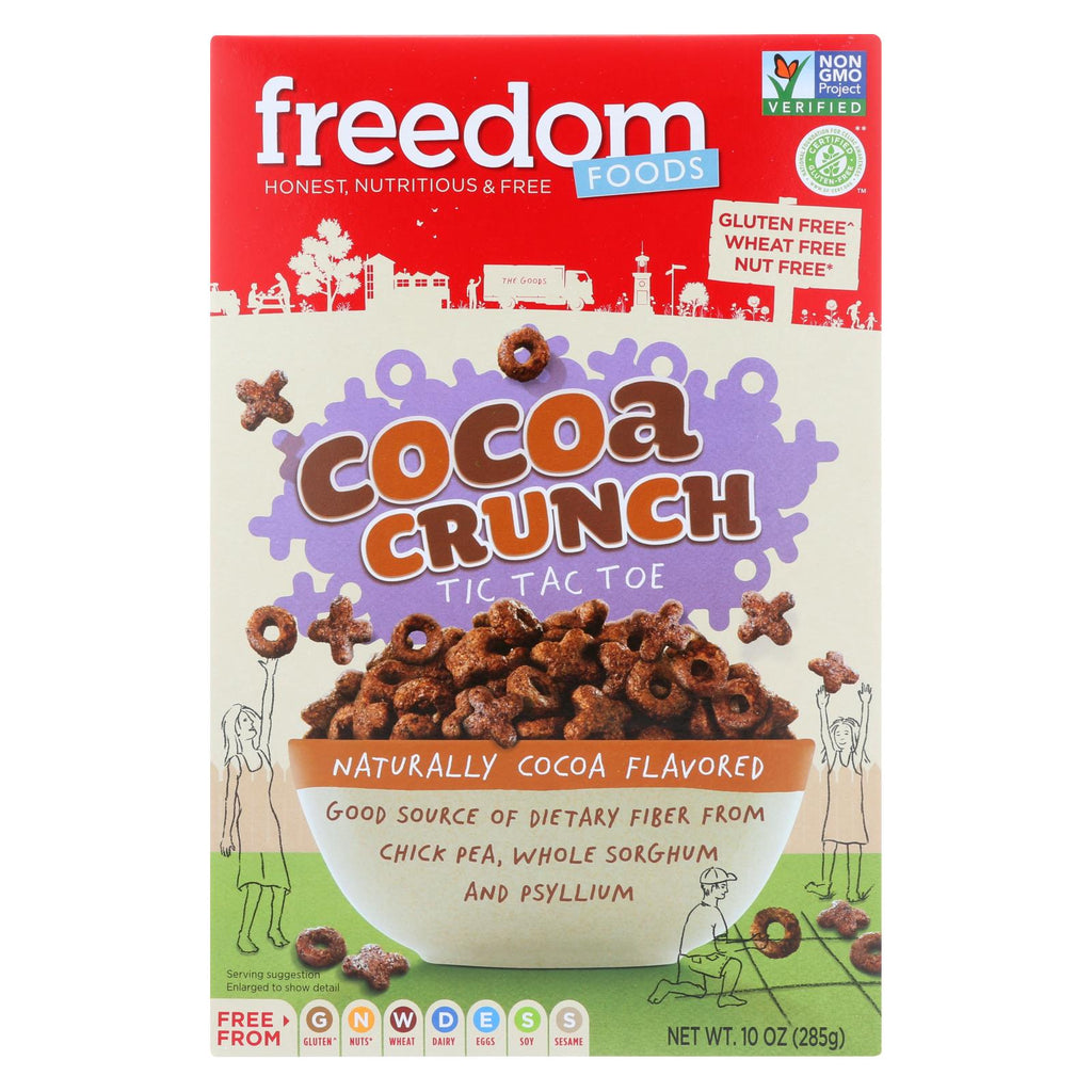 Freedom Foods - Cereal - Cocoa Crunch - Gluten Free - 10 Oz - Case Of 5