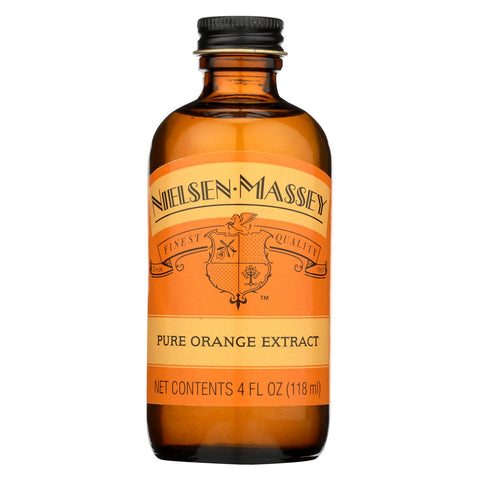 Nielsen-massey Vanilla - Pure Orange Extract - Case Of 8 - 4 Fl Oz.