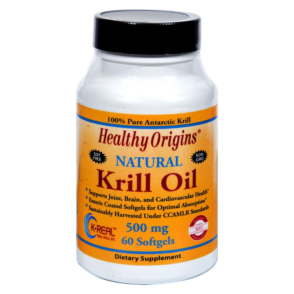 Healthy Origins Krill Oil - 500 Mg - 60 Softgels