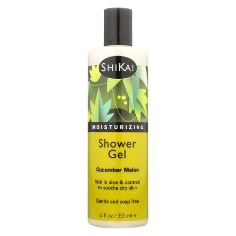 Shikai Products Shower Gel - Cucumber Melon - 12 Oz