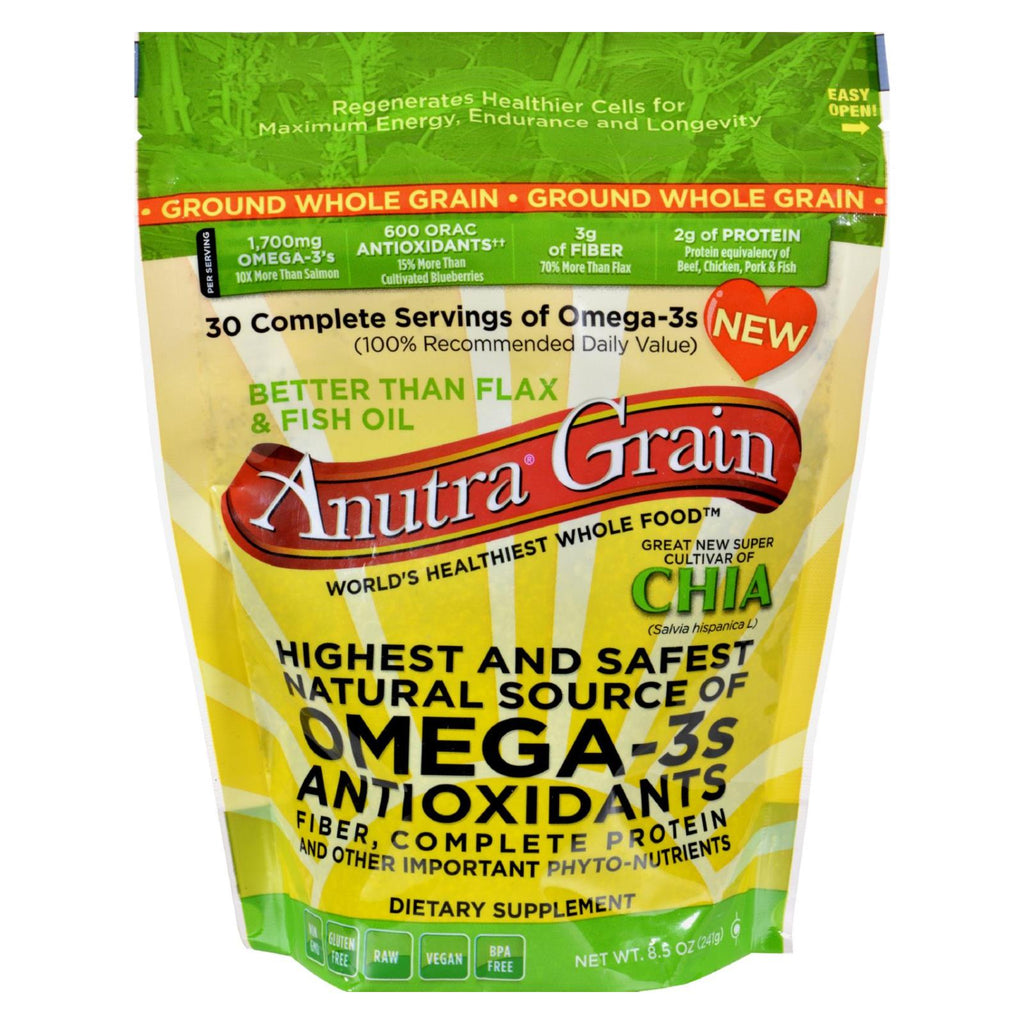 Anutra Omega 3s - Ground Whole Grain - 8.5 Oz