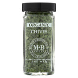 Morton And Bassett Organic Chives - Chives - Case Of 3 - 0.14 Oz.