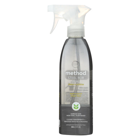 Method Products Cleaner - Polish - Stainless Steel For Real - 12 Fl Oz