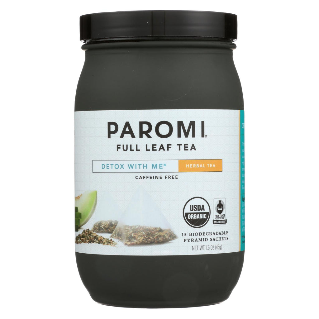 Paromi Tea - Detox With Me - Caffeine Free - Case Of 6 - 15 Bag